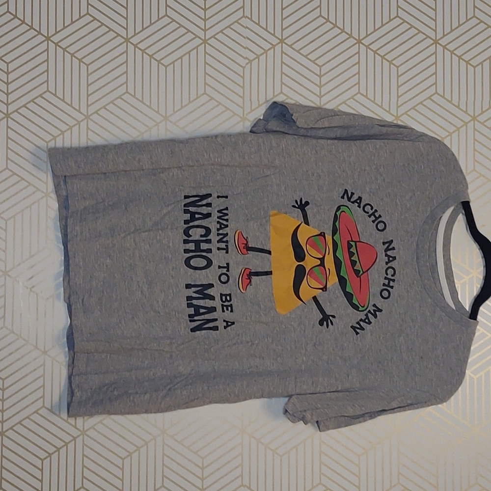 Men's Large Nacho Nacho Man T-shirt, new never worn